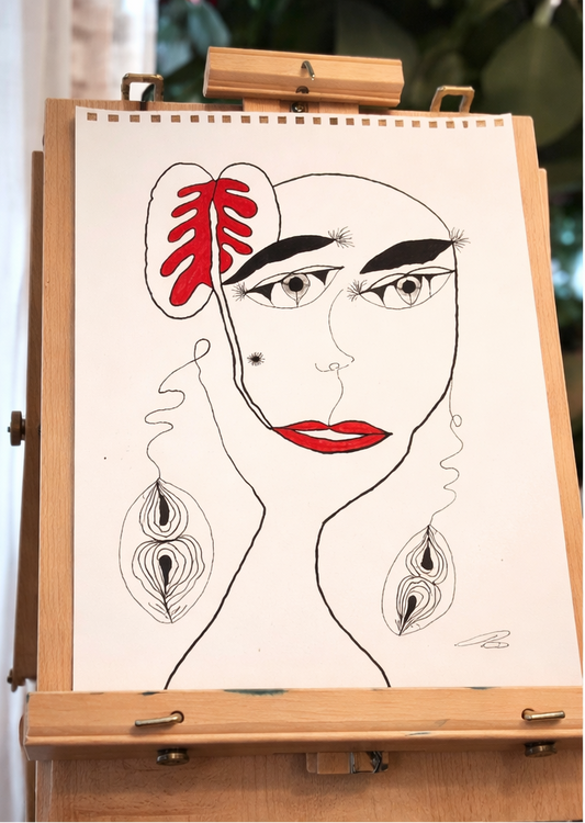 Female in doubt - "When you question yourself”